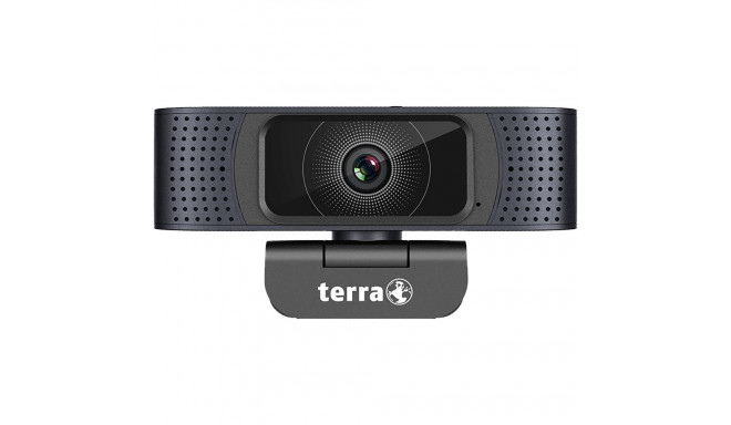 TERRA Webcam Slide 2 mit Schieber (C1919) Full-HD, Auto Focus, Stereo Mic, Privacy Slider