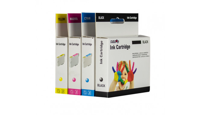 Compatible Print4U HP 935XL C (C2P24AE) Ink Cartridge, Cyan