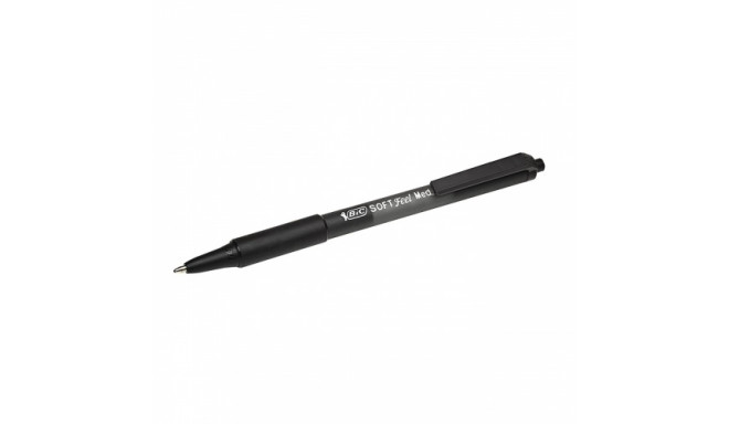 BIC Ballpoint pens SOFTFEEL CLIC 1.0 mm, black, 1 pcs. 914360