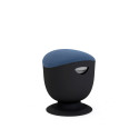 Up Up Seul ergonomic balance stool Black, D47 Blue fabric