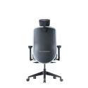 Up Up Athene ergonomic office chair Black, Grey + Blue fabric