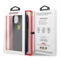 Ferrari Hardcase FESPCHCN65CBBK Protect silikoonist ümbris Apple iPhone 11 Pro Max mustale