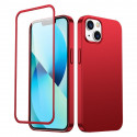 Joyroom kaitseümbris 360 Full Case iPhone 13 + kaitseklaas, punane