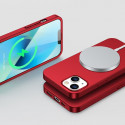 Joyroom kaitseümbris 360 Full Case iPhone 13 + kaitseklaas, punane