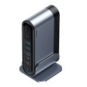 Baseus multifunkční HUB 3x USB 3.2 Gen 1 / 2x USB 2.0 / 2x USB Type C / čtečka karet SD a micro SD /