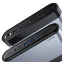 Baseus multifunkční HUB 3x USB 3.2 Gen 1 / 2x USB 2.0 / 2x USB Type C / čtečka karet SD a micro SD /
