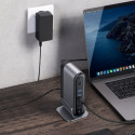 Baseus multifunkční HUB 3x USB 3.2 Gen 1 / 2x USB 2.0 / 2x USB Type C / čtečka karet SD a micro SD /