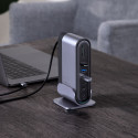 Baseus multifunkční HUB 3x USB 3.2 Gen 1 / 2x USB 2.0 / 2x USB Type C / čtečka karet SD a micro SD /
