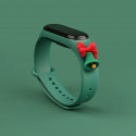 Hurtel kellarihm Xmas Xiaomi Mi Band 6/5 Bell, roheline