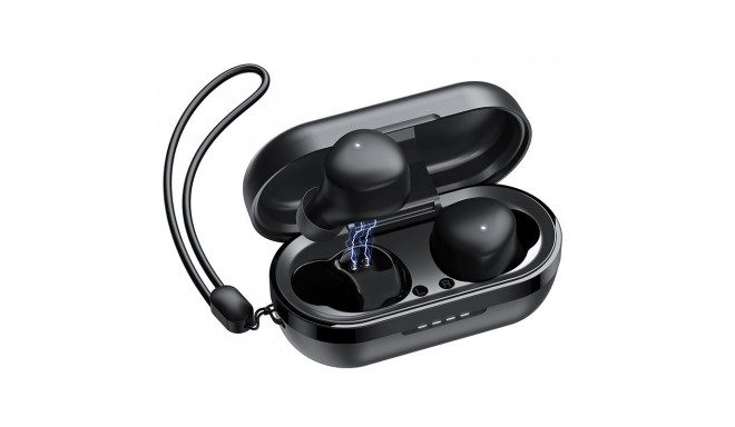 Joyroom TWS Bluetooth 5.1 300mAh wireless earphones black (JR-TL1 Pro)