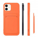 Hurtel kaitseümbris Card Samsung Galaxy A22 4G, must