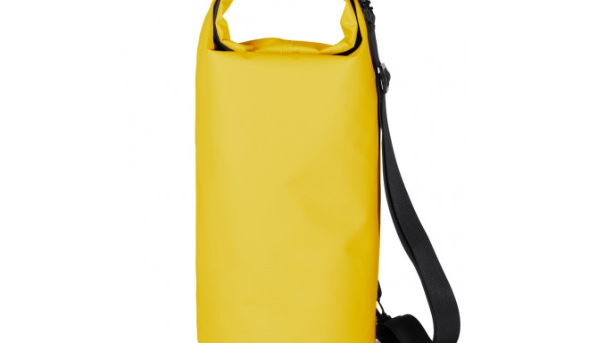 PVC waterproof backpack bag 10l - yellow