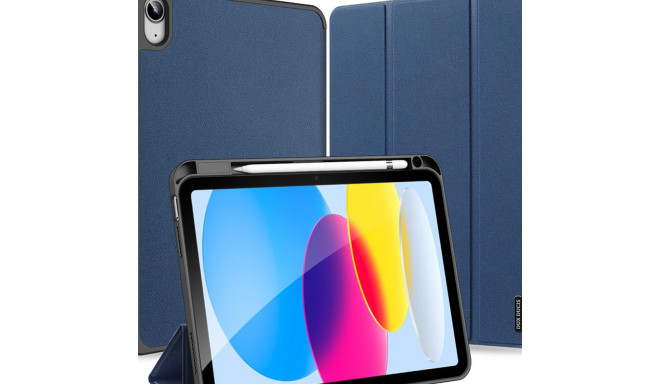 Dux Ducis Domo case iPad 10.9&#39;&#39; 2022 (10th generation) smart cover stand blue