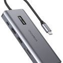 Choetech multifunctional HUB with display 12in1 USB-C to USB-C / USB-A / HDMI / VGA / AUX / SD / TF 