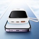 Baseus Qpow Digital Display Power Bank s rychlým nabíjením 10000mAh 20W QC/PD/SCP/FCP s vestavěným L