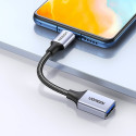 Ugreen OTG adaptérový kabel USB-C (samec) - USB-A (samice) 5 Gb/s 0,15 m černý (US378)