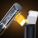 Joyroom Angled Lightning - USB kabel pro rychlé nabíjení a přenos dat 2,4A 1,2m černý (S-UL012A6)