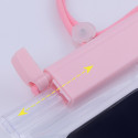 Vodotěsné pouzdro na telefon 115 mm x 220 mm bazénová plážová taška černá