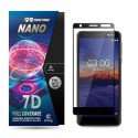Crong kaitseklaas 7D Nano Flexible Glass Full Cover Hybrid 9H Nokia 3.1