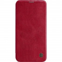 Nillkin Qin Leather Case - Case for Apple iPhone 12 Pro Max (Red)