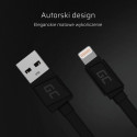 GCmatte Lightning Flat cable 25 cm with fast charging Apple 2.4A