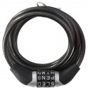 Dunlop - Bicycle Lock with Combination (Black)