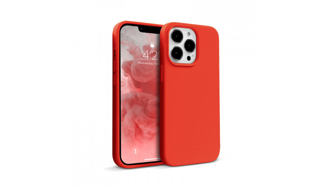 Crong Color Cover - Etui iPhone 13 Pro Max (czerwony)