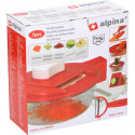Alpina - Multifunction grater with a container + peeler