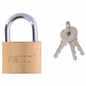 Kinzo - 50 mm brass padlock with three keys