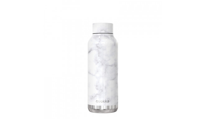 Quokka Solid - Butelka termiczna ze stali nierdzewnej 510 ml (Marble)