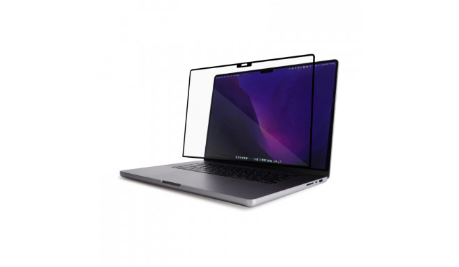 Moshi iVisor XT - Folia ochronna na ekran MacBook Pro 16" (M3/M2/M1/2023-2021) (czarna ramka)