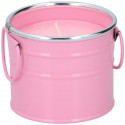 Arti Casa - Anti-commara citronella candle in bucket (pink)