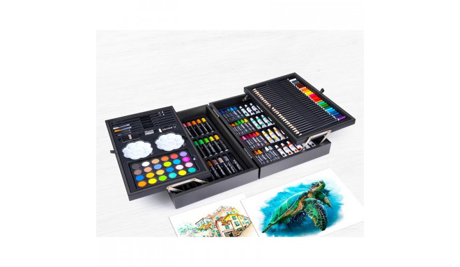 Artico - Zestaw artystyczny do malowania walizka 145 elementów