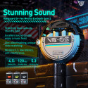 WEKOME VB05 Vanguard Series - Bluetooth V5.3 TWS wireless headphones with charging case (Green)