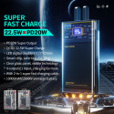 WEKOME WP-325 Vanguard Series - Power bank 20000 mAh Super Charging with built-in USB-C & Lightning  WEKOME WP-325 Vanguard Series - Power bank 20000 mAh Super Charging with built-in USB-C & Lightning