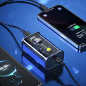 WEKOME WP-333 Vanguard Series - Power bank 10000 mAh Super Charging PD 20W + QC 22.5W (Black / Trans