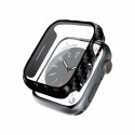 Crong Hybrid Watch Case - Case with Glass for Apple Watch 41mm (Carbon)