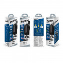 Energizer Ultimate - Multiplug EU / UK / US GaN USB-C & USB-A 65W PD mains charger + USB-C cable (Bl