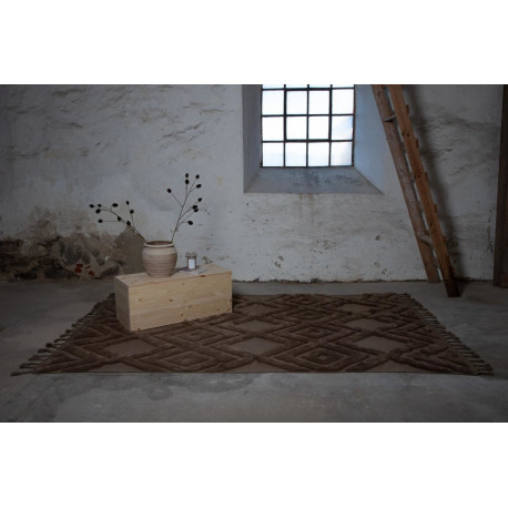 Vaip Dahlia 300x200cm, pruun