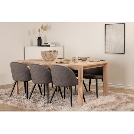 Söögitoa komplekt Slider&Velvet 6 tooli
