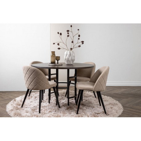 Söögitoa komplekt Copenhagen&Velvet 4 tooli