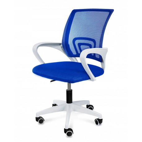 Kontoritool SMART sinine/valge