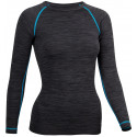 Thermo shirt for women AVENTO 0771 40 Black/Aqua