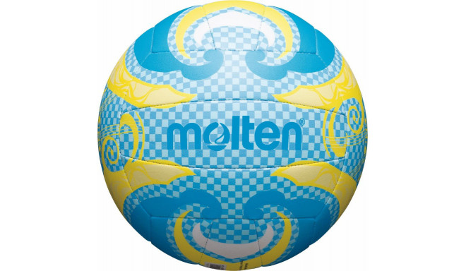 Beach volleyball MOLTEN V5B1502-C, synth. leather size 5