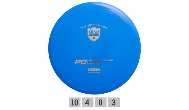 Discgolf DISCMANIA Distance Driver S-LINE PD blue 10/4/0/3