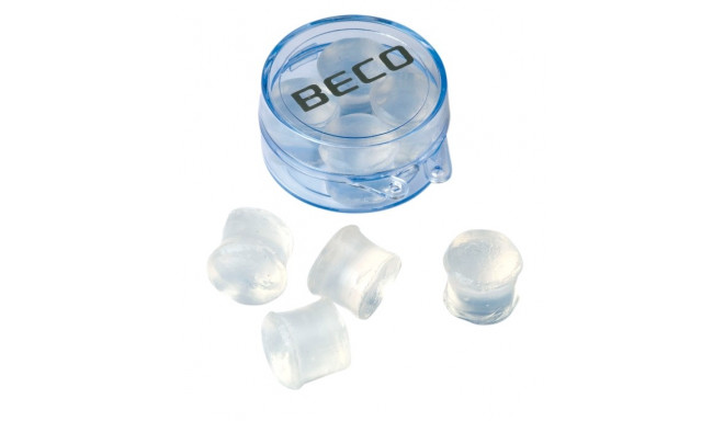 BECO Silicone earplugs 9846 4pcs