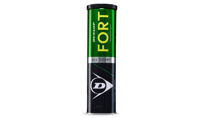 Tennis balls DUNLOP FORT ALL COURT TS Premium 4-tin ITF