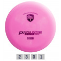 Discgolf DISCMANIA Putter D-LINE P2 FLEX 2 Pink 2/3/0/1