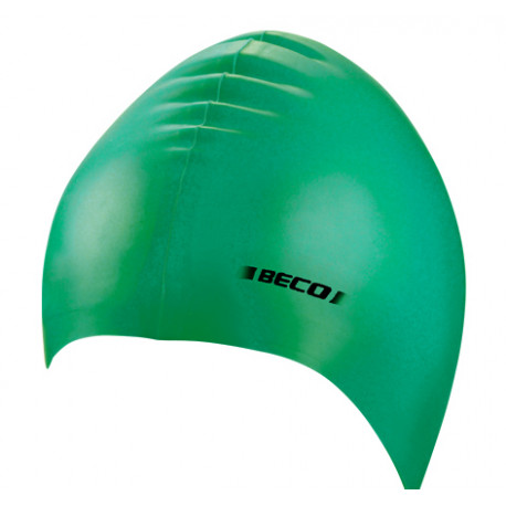 BECO Silicone swimming cap 7390 8 green for adult