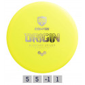 Discgolf DISCMANIA Midrange Driver NEO ORIGIN Evolution Yellow 5/5/-1/1